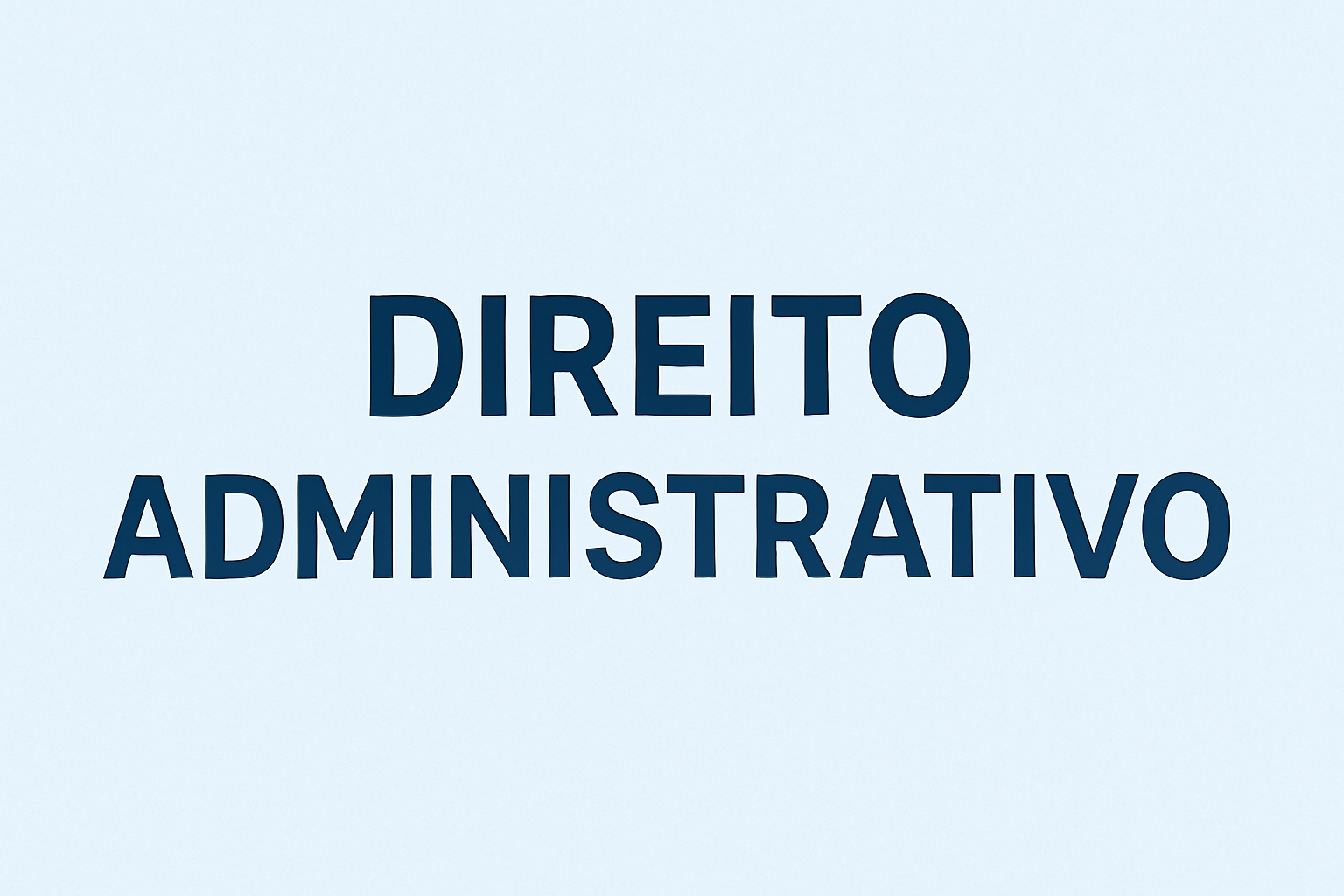 Direito Administrativo