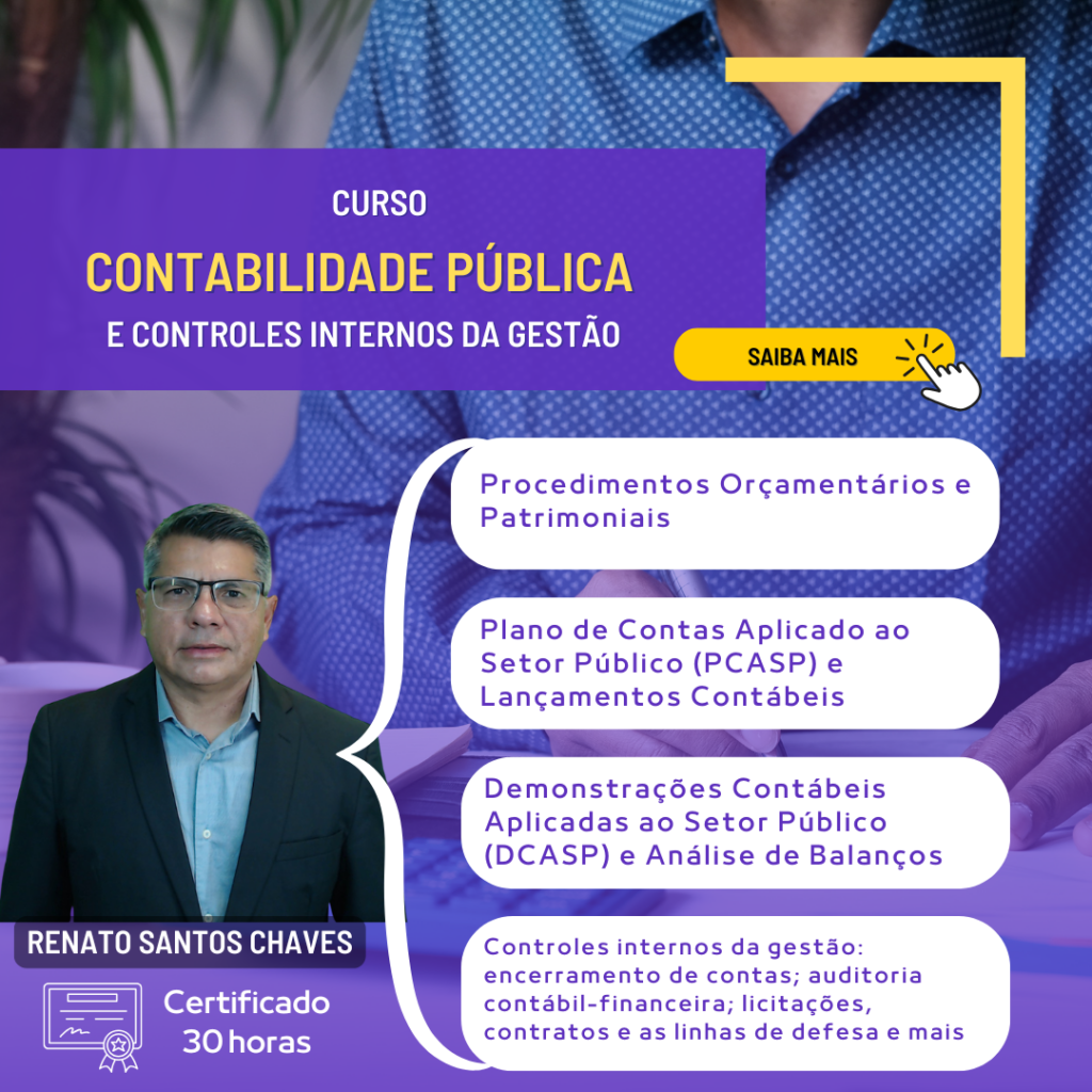 Curso Contabilidade Pública e Controles Internos da Gestão