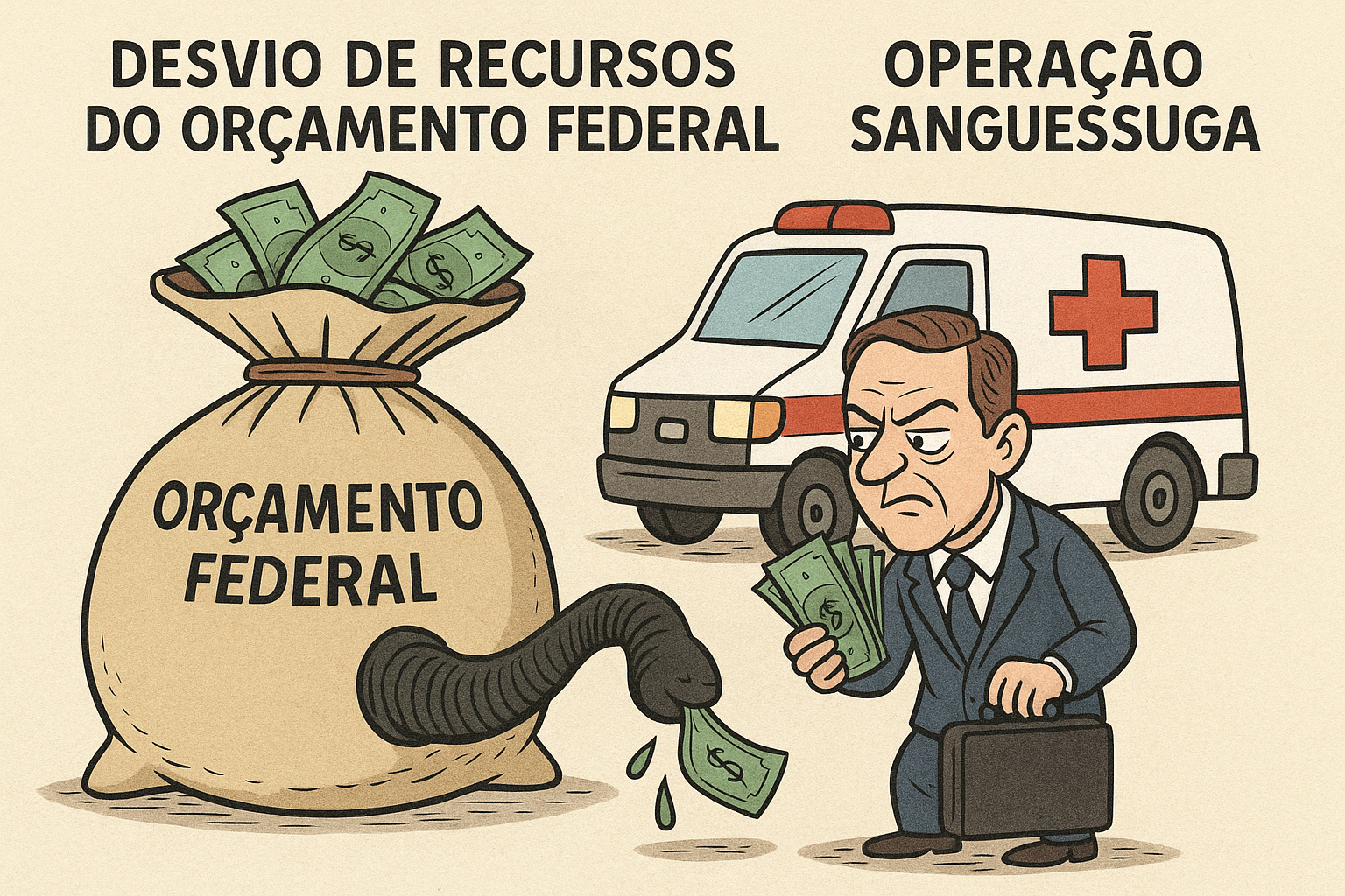 Sanguessuga: emendas parlamentares e o esquema das ambulâncias