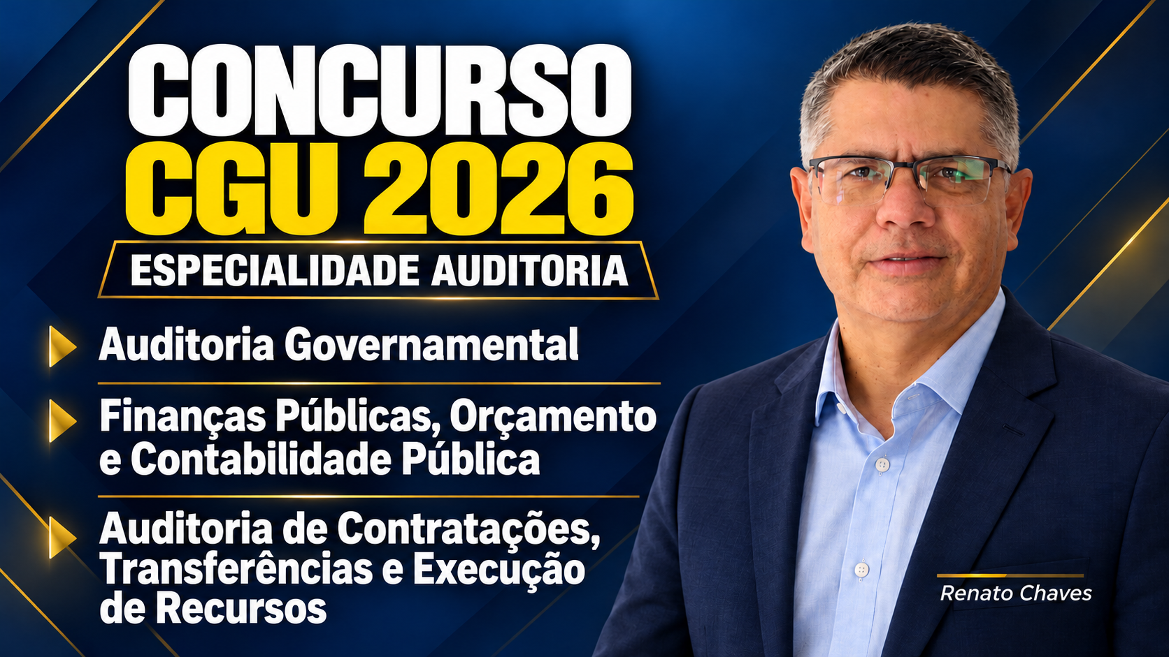 Concurso CGU-2026 – Auditoria Governamental